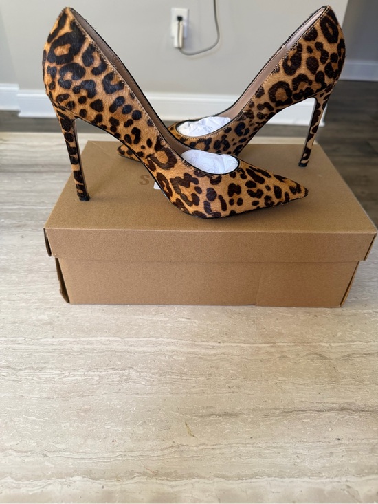 Steve Madden Shoes - Steve Madden Leopard Print Pointed-Toe Stiletto Pumps - Brown, Black